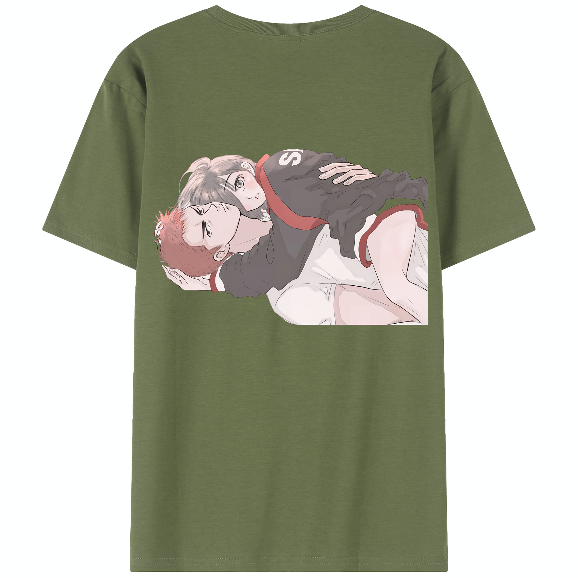 SLAM DUNK／スラムダンク 綿100％半袖Tシャツ（背面プリント）